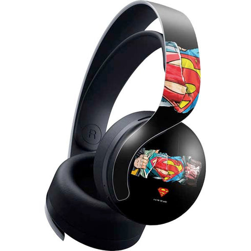 DC Comics Superman Shield PULSE 3D Wireless Headset for PS5 Skin