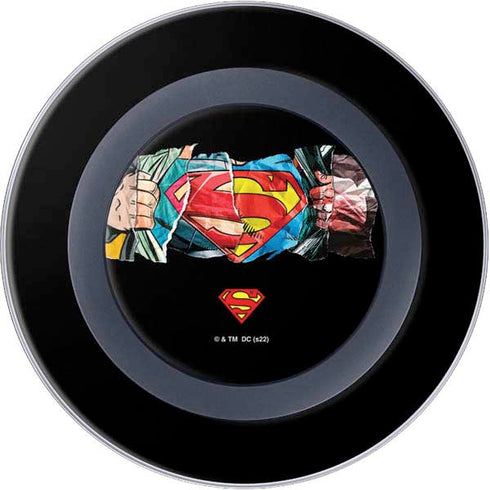 DC Comics Superman Shield Wireless Charger Skin