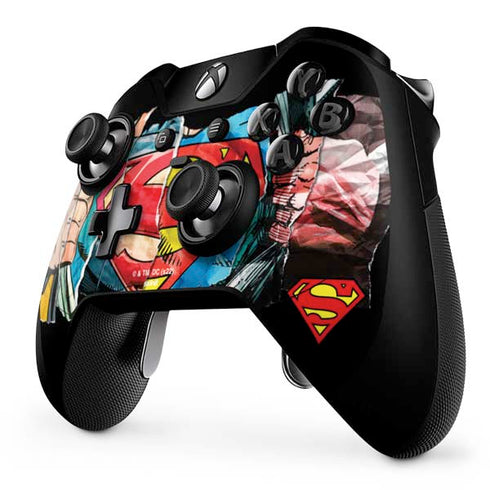 DC Comics Superman Shield Xbox One Elite Controller Skin