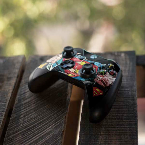 DC Comics Superman Shield Xbox One S Controller Skin