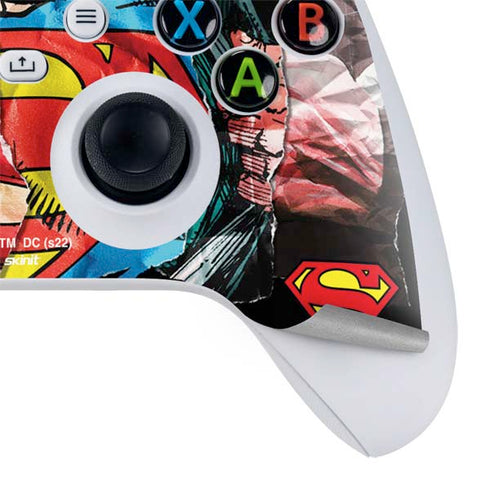 DC Comics Superman Shield Xbox Series S Controller Skin