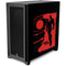 DC Comics Superman Silhouette Flying Corsair 4000D Tempered Glass Mid-Tower ATX Case Skin