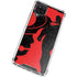 DC Comics Superman Silhouette Flying Galaxy A12 Clear Case