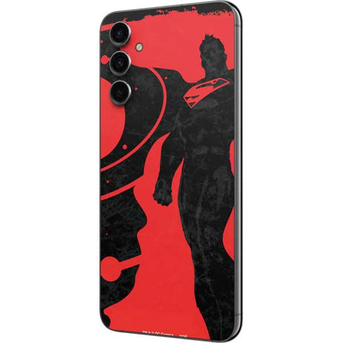 DC Comics Superman Silhouette Flying Galaxy A14 5G Skin