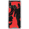 DC Comics Superman Silhouette Flying Galaxy A30 Clear Case