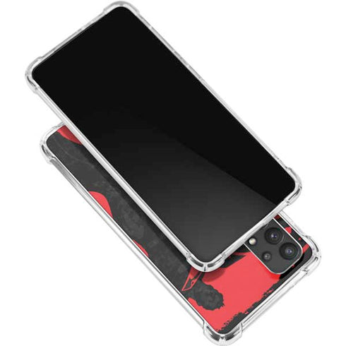 DC Comics Superman Silhouette Flying Galaxy A32 5G Clear Case
