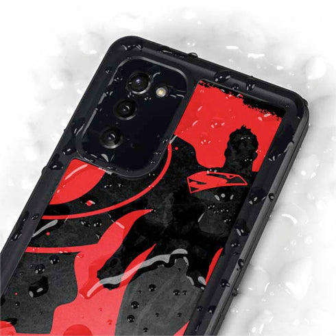 DC Comics Superman Silhouette Flying Galaxy Note20 5G Waterproof Case