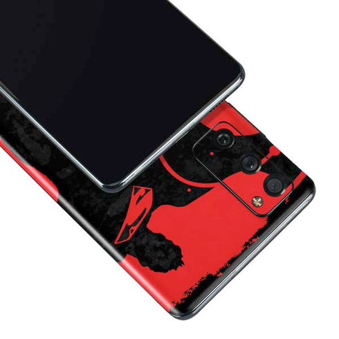 DC Comics Superman Silhouette Flying Galaxy S20 Fan Edition Skin