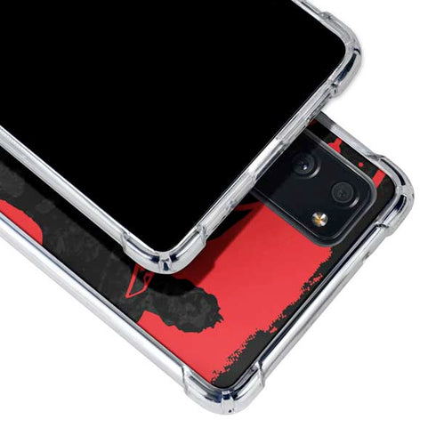 DC Comics Superman Silhouette Flying Galaxy S20 FE Clear Case