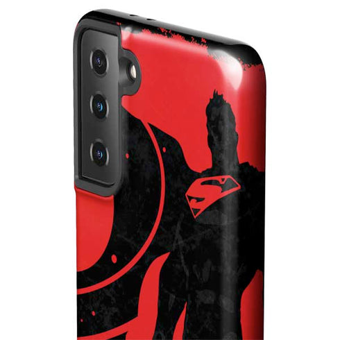DC Comics Superman Silhouette Flying Galaxy S21 Plus 5G Pro Case