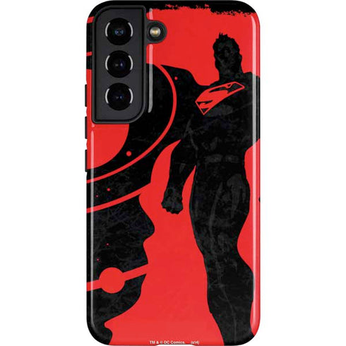 DC Comics Superman Silhouette Flying Galaxy S22 Pro Case