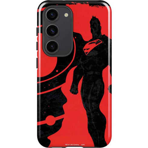 DC Comics Superman Silhouette Flying Galaxy S23 Pro Case