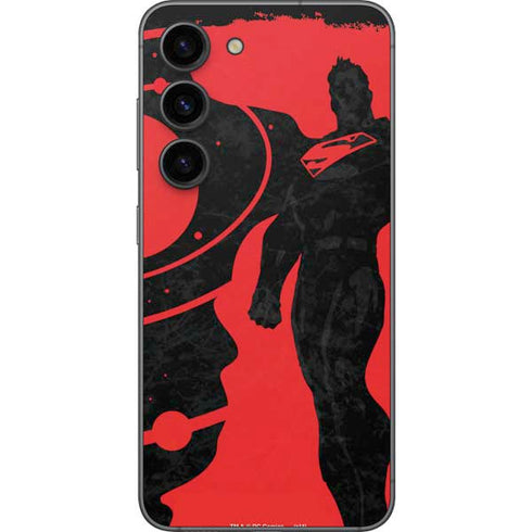 DC Comics Superman Silhouette Flying Galaxy S23 Skin