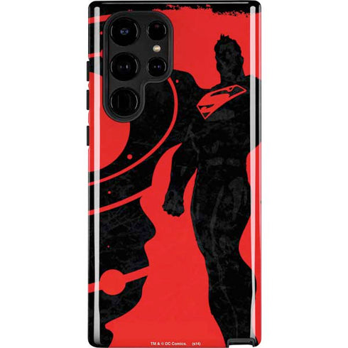 DC Comics Superman Silhouette Flying Galaxy S24 Ultra Impact Case