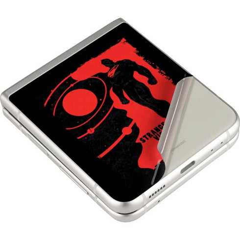 DC Comics Superman Silhouette Flying Galaxy Z Flip3 5G Skin