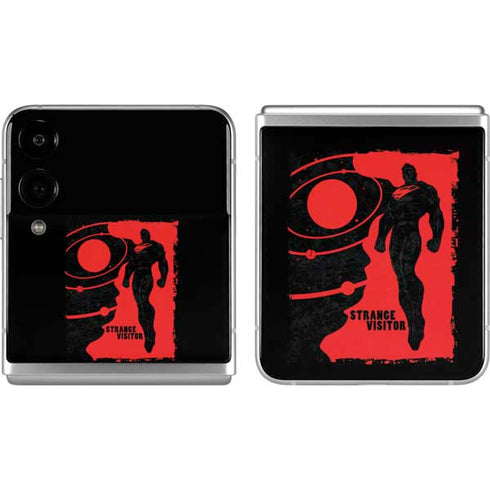 DC Comics Superman Silhouette Flying Galaxy Z Flip4 5G Skin