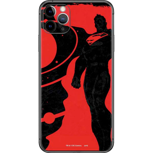 DC Comics Superman Silhouette Flying iPhone 11 Pro Max Skin