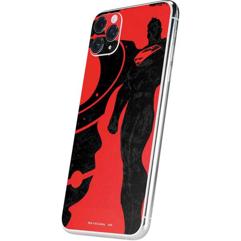 DC Comics Superman Silhouette Flying iPhone 11 Pro Max Skin