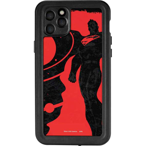 DC Comics Superman Silhouette Flying iPhone 11 Pro Max Waterproof Case