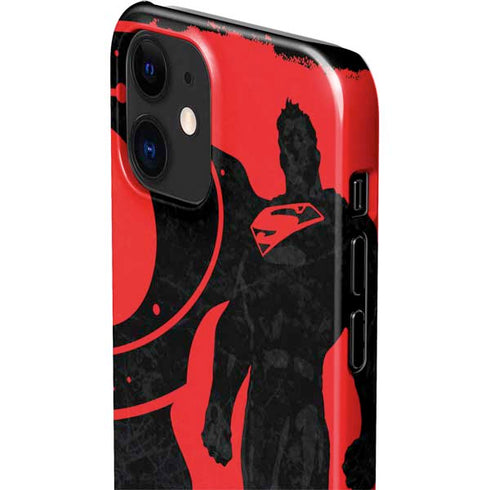 DC Comics Superman Silhouette Flying iPhone 12 Mini Lite Case