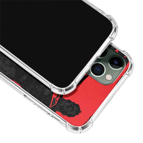 DC Comics Superman Silhouette Flying iPhone 12 Pro Max Clear Case