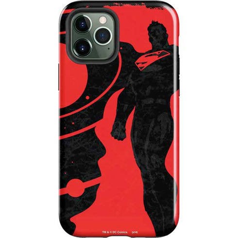 DC Comics Superman Silhouette Flying iPhone 12 Pro Max Impact Case