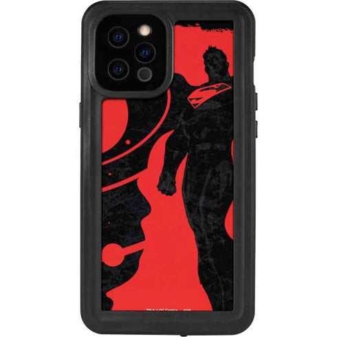 DC Comics Superman Silhouette Flying iPhone 12 Pro Max Waterproof Case