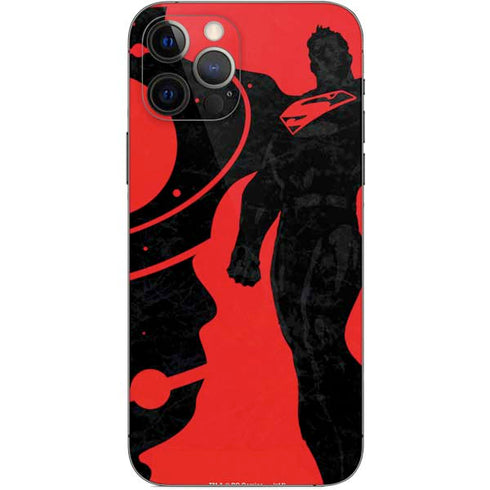 DC Comics Superman Silhouette Flying iPhone 12 Pro Skin