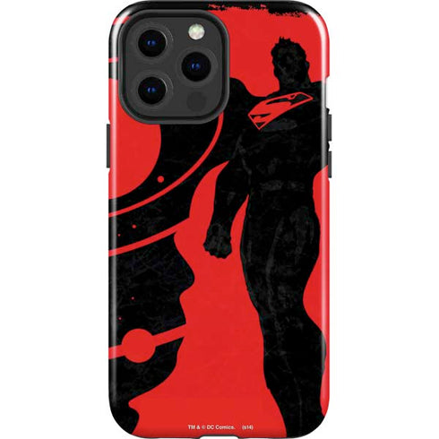 DC Comics Superman Silhouette Flying iPhone 13 Pro Max Impact Case