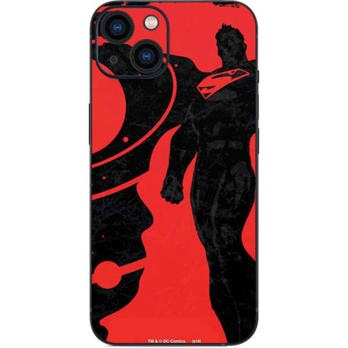 DC Comics Superman Silhouette Flying iPhone 13 Skin