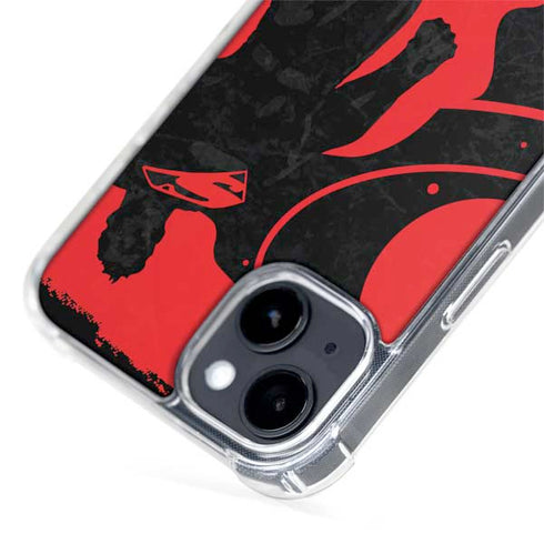 DC Comics Superman Silhouette Flying iPhone 15 Plus MagSafe Case