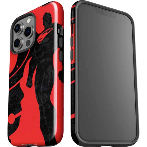 DC Comics Superman Silhouette Flying iPhone 15 Pro Impact Case