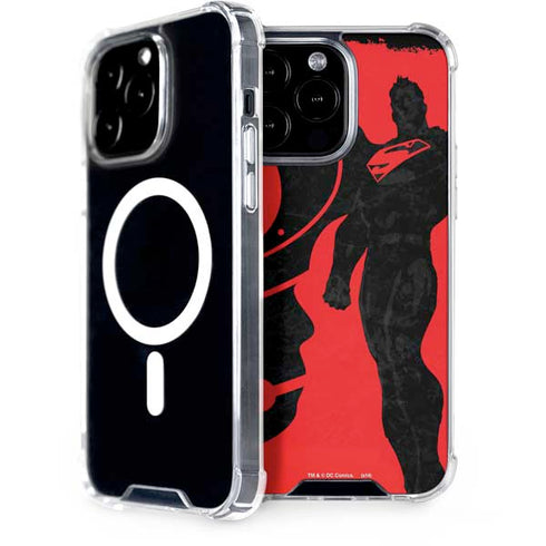 DC Comics Superman Silhouette Flying iPhone 15 Pro Max MagSafe Case