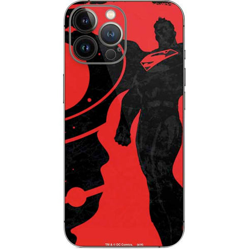 DC Comics Superman Silhouette Flying iPhone 14 Pro Max Skin