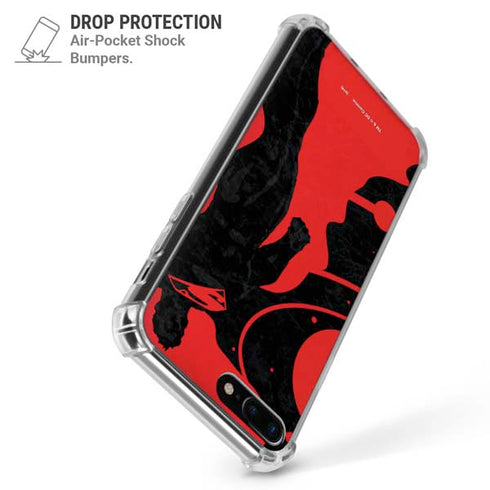 DC Comics Superman Silhouette Flying iPhone 7/8 Plus Clear Case