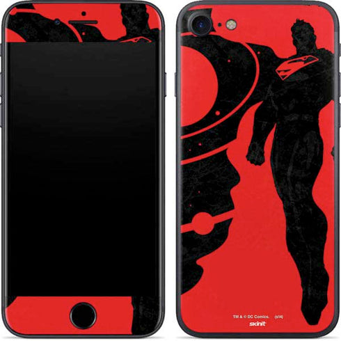 DC Comics Superman Silhouette Flying iPhone SE (2nd & 3rd Gen) Skin