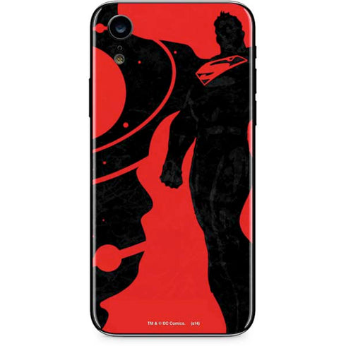 DC Comics Superman Silhouette Flying iPhone XR Skin