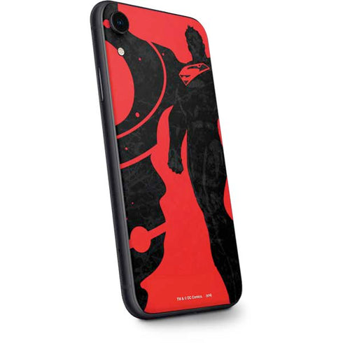 DC Comics Superman Silhouette Flying iPhone XR Skin