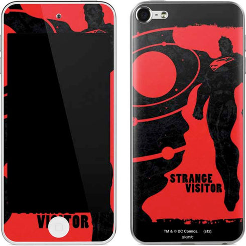 DC Comics Superman Silhouette Flying Apple iPod Skin
