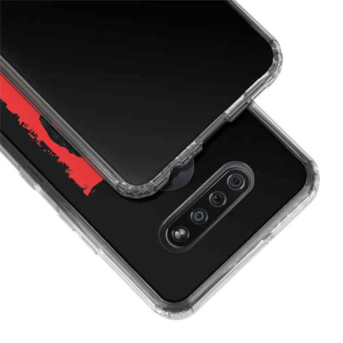 DC Comics Superman Silhouette Flying LG K51/Q51 Clear Case
