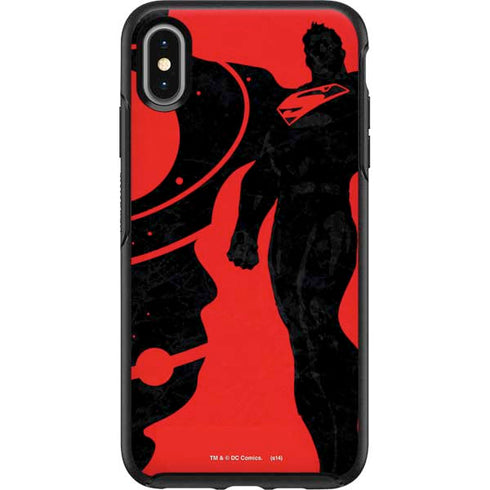 DC Comics Superman Silhouette Flying Otterbox Symmetry iPhone Skin