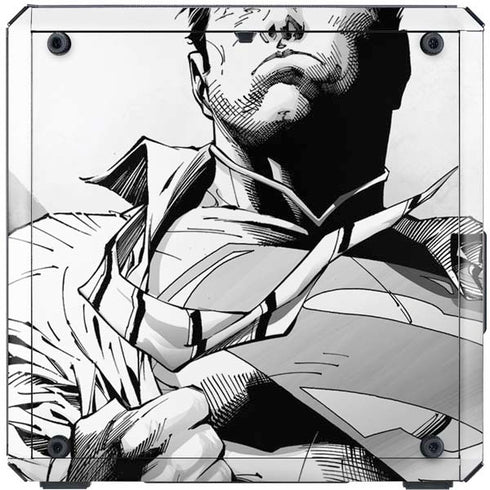 DC Comics Superman Unchained #1 SD Comic Con Variant Cover New 52 Art by Jim Lee Cooler Master MasterBox Q300L Mini Tower Skin