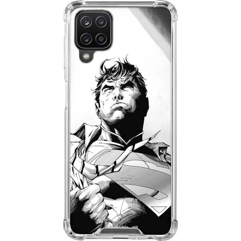 DC Comics Superman Unchained #1 SD Comic Con Variant Cover New 52 Art by Jim Lee Galaxy A12 Clear Case