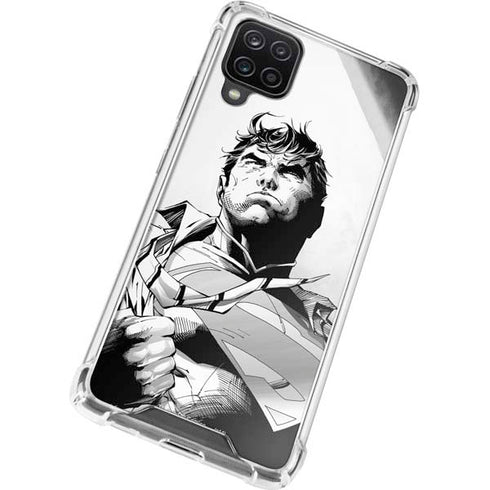 DC Comics Superman Unchained #1 SD Comic Con Variant Cover New 52 Art by Jim Lee Galaxy A12 Clear Case