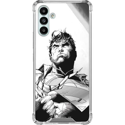 DC Comics Superman Unchained #1 SD Comic Con Variant Cover New 52 Art by Jim Lee Galaxy A13 5G Clear Case