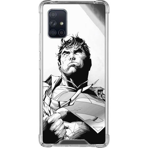 DC Comics Superman Unchained #1 SD Comic Con Variant Cover New 52 Art by Jim Lee Galaxy A71 5G Clear Case