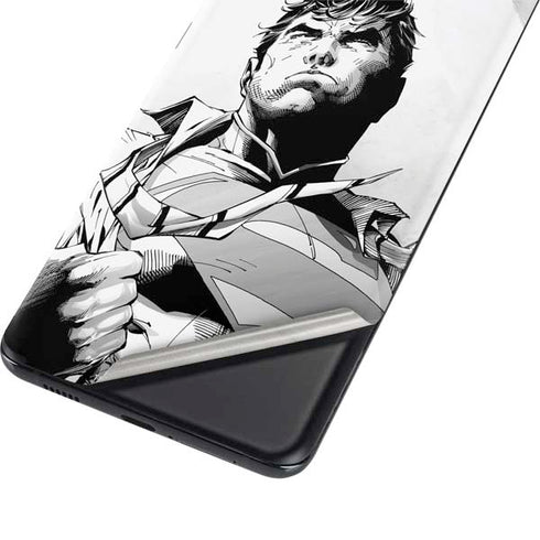DC Comics Superman Unchained #1 SD Comic Con Variant Cover New 52 Art by Jim Lee Galaxy S21 5G Skin