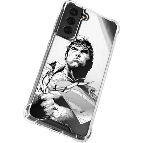 DC Comics Superman Unchained #1 SD Comic Con Variant Cover New 52 Art by Jim Lee Galaxy S21 FE Clear Case