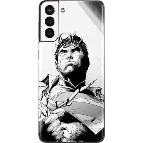 DC Comics Superman Unchained #1 SD Comic Con Variant Cover New 52 Art by Jim Lee Galaxy S21 Plus 5G Skin