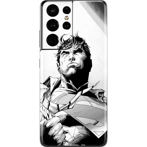 DC Comics Superman Unchained #1 SD Comic Con Variant Cover New 52 Art by Jim Lee Galaxy S21 Ultra 5G Skin